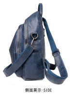 Mochila de mujer Mochila de doble propósito de cuero suave - details 12