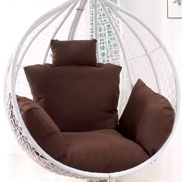 Funda de Cojín de Hamaca Colgante Almohada de Jardín Desmontable Grande Comodidad en Patio - 1