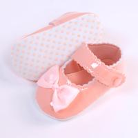 Zapatos planos transpirables con lazo elegante para bebé y niña pequeña, primer par de zapatos delanteros, moda Mary Jane - details 17