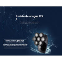 7D máquina de afeitar eléctrica calva autoservicio barbero recargable afeitadora hombres barba cabeza de afeitar - details 5