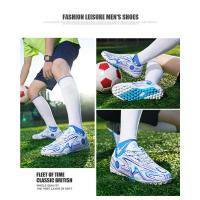 Zapatos de fútbol para niños, botas de fútbol para la escuela, tacos de hierba, zapatillas de entrenamiento atlético al aire libre, calzado deportivo para niños y niñas, FG/TF - details 14