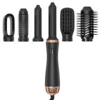 Horquilla de Aire Caliente Multifuncional Seis en Uno Secador de Cabello de Secado Rápido con Automática de Succión para el Hogar Alisador de Cabello Liso y rizado - details 9