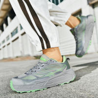 Nuevos zapatos de suela gruesa para hombre, calzado deportivo de moda para correr con absorción de impactos - details 17