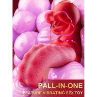 Embalaje privado SEX Vibrador, juguetes sexuales para adultos para mujeres, herramientas de masturbación femenina, vibradores de succión que lamen la lengua y la boca, clítoris anal - details 0
