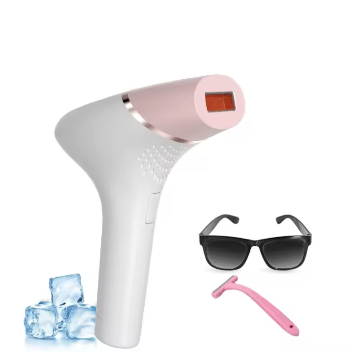Instrumento de depilación de punto de congelación manual, depilación indolora de las partes privadas de las axilas, rejuvenecimiento de la piel con fotones, luz de pulso fuerte, instrumento de belleza para el hogar - 1
