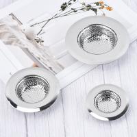 Filtro colador de fregadero de malla antiobstrucción, malla duradera, forma de sombrero fino, colador de fregadero de acero inoxidable, Agujero áspero para Cocina - details 0