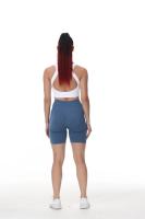 Nuevos pantalones cortos deportivos de cintura alta sin costuras con forma de sonrisa para mujer, pantalones cortos de entrenamiento de Yoga con realce, pantalones cortos sexys para correr y Fitness - details 17