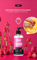 Lubricante de Agua SIYI 300 ML Sin Fragancia, Duración Larga, Refrescante, Calor Caliente, Alivia el Dolor, Aroma a Fresa - details 6