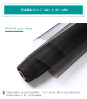 Ventanas de pantalla antimosquitos de nailon denso y grueso, redes de ventanas, ventanas ocultas, redes de puertas, venta al por mayor - details 1