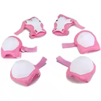 Juego de casco y almohadillas ajustables para niñosrodilleras para niñossillasprotectores de muñeca para Scooter - details 3