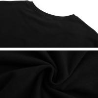 Camiseta de manga corta con cuello en V para hombre, prenda deportiva de algodón, ajustada, transpirable, para correr al aire libre - details 15