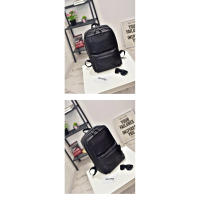 Mochilas de cuero PU impermeables, mochila escolar para hombre, bolsas de viaje para ordenador portátil de 14 pulgadas, alta capacidad - details 15