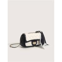 Mochila de lujo de alta calidad para mujer, bolso cruzado con cadena con textura de nicho blanco de alta calidad, nueva moda 2023 - details 4