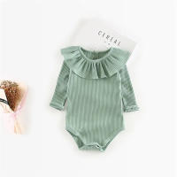 Body de manga larga de algodón para niña recién nacida, monos para bebé, ropa para bebé, Primavera - details 4