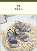 Nuevo 2025 sandalias deportivas de comercio exterior impresas Velcro casual zapatos de mujer de gran tamaño - details 13