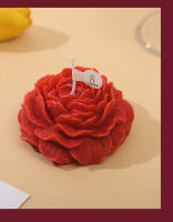 Velas perfumadas con flores de peonía a baja temperatura, regalos románticos de acompañamiento - details 9