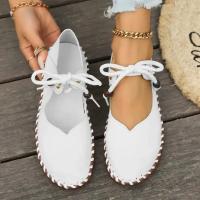 Zapatos planos informales para mujer, zapatillas deportivas con cordones para caminar, zapatos de diseñador para correr, Verano - details 11