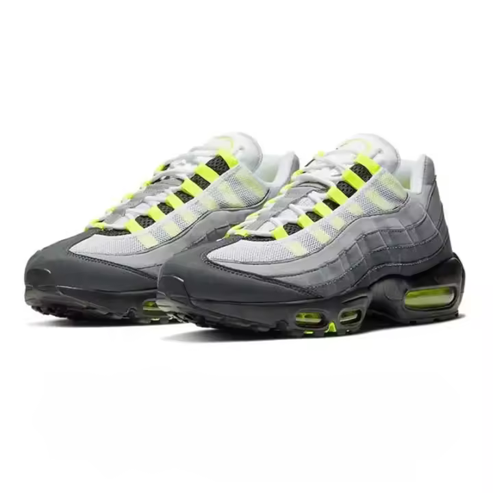 Zapatos Para Correr Para Hombre y Mujer, Negro, Voltio, Verde, Blanco, Gris - 1