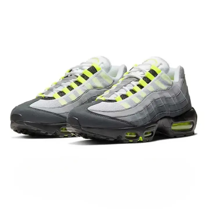 Zapatos Para Correr Para Hombre y Mujer, Negro, Voltio, Verde, Blanco, Gris - 1
