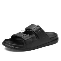 Nuevas ventas de sandalias planas 2025 para adultos con diamantes de imitación de PVC ligeras de alta calidad para hombres y mujeres a bajo precio - details 1