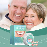 El juego de dentaduras mejora la estética del sonrisa, material cómodo para la decoración de los dientes y el cuidado bucal. - details 1