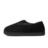 Nuevos zapatos informales de piel para hombre de talla grande 47 antideslizantes para interiores de lana de fieltro para mujer de caña alta a bajo precio - details 4