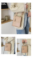 Bolso Cruzado Mini de Caramelo Bolso de Mano Estiloso con Partitura de Música - details 19