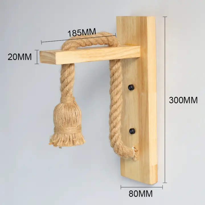 YNL Lámpara de Pared de Hempira Vintage Iluminación Indoor Retro para Dormitorio Pasillo AC110V 220V - 1