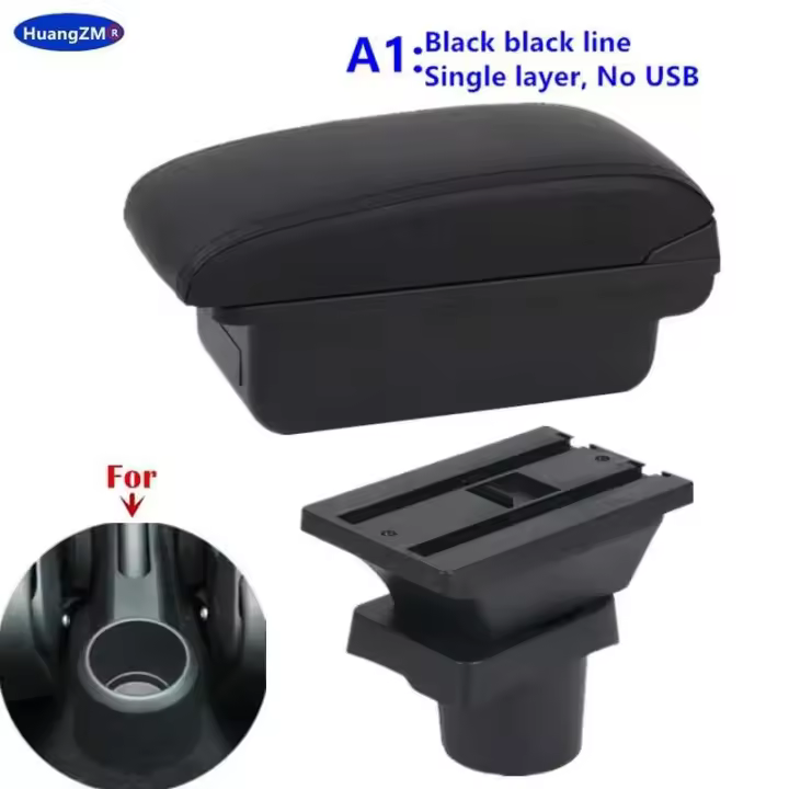 Reposabrazos de coche, iluminación UP CA, Citigo Skoda, VW UP, Seat MII, accesorios para coche - 1
