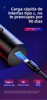 Mini Afeitadora Eléctrica Portátil Pistola de Acero Small Ideal para Hombres Tecnología de Viaje - details 10