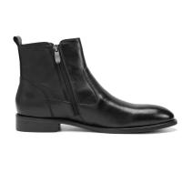 Botas Chelsea para hombre, botas de cuero elásticas clásicas Chukka para hombre - details 2