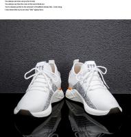 Nuevos zapatos informales para hombre, zapatillas simples de verano en blanco y negro, zapatillas transpirables a la moda, zapatos invisibles con aumento de altura de 6/8/10cm - details 15