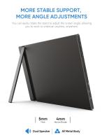 ARZOPA Monitor Portátil 16,1'' 100% sRGB Pantalla Externa para MAC Orderador Portátil PC Android Xbox PS4/5 Switch Z1C - details 10