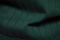 Suéter de manga larga con cuello en V para hombre, chaqueta de punto acanalada de color en contraste de moda - details 16