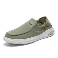 Zapatos de plataforma informales 2021 para conducir de lona para hombre, estilo de caminar a la moda - details 2