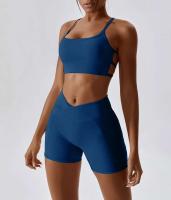Conjunto de yoga sin costuras de 2 piezas para mujer, sujetador para gimnasio y correr, ropa deportiva, body, sujetador deportivo - details 38