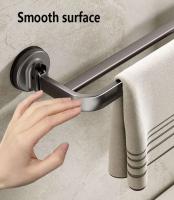Toallero de instalación de presión negativa al vacío para baño, montado en la pared, gran espacio, espacio ventilado, aluminio, a prueba de herrumbre - details 7