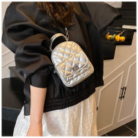 Versión coreana Xiaoxiangfeng Lingge mochila 2025 primavera nueva moda simple estudiante cadena de gama alta bolso de mujer - details 28