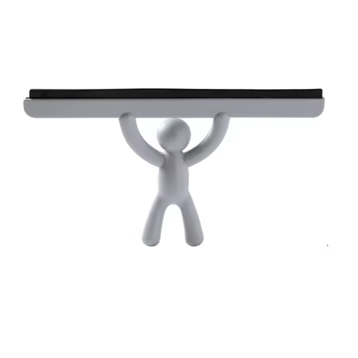 Rascador de ventana creativo para cocina y baño, limpiaparabrisas para encimera de coche, escurridor de ducha, herramienta de limpieza, limpiador de ducha - 1