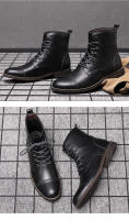 Botas de cuero de felpa para hombre, botines impermeables, estilo italiano, Chelsea, alta calidad - details 12