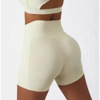 Shorts de Cintura Alta de Verano Pantalones Deportivos de Nylon con Percha de Glúteos para Mujeres - details 5