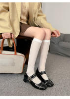 Nuevos Zapatos Mary Jane de Diseño Francés Pisa Gruesa, Hebilla de Una Palabra, Zapatos Individuales para Mujeres - details 20