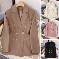 Chaqueta de negocios para mujer, chaqueta de traje, Tops simples de oficina para mujer - details 1
