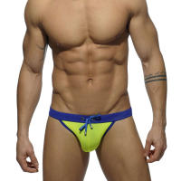 Calzoncillos de baño triangulares para hombre, bañador Sexy, pantalones cortos de playa, bañador Sexy, Bañador estampado para surf - details 23