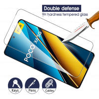 2 uds vidrio templado para Xiaomi Poco X6 5G vidrio Protector Little Poko X6Pro X7 X 6 Pro X7Pro Protector de pantalla película de cubierta de seguridad - details 5