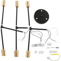 Lámpara Moderno Originalidad Minimalismo Candelabro Restaurante Sala de estar Cocina Oficina Decoración 50 cm - (Blanco) - details 25