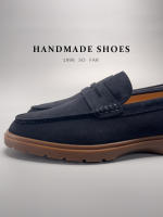 Mocasines de alta gama, cuero genuino, piel de vaca de primera capa, zapatos de moda hechos a mano con un pedal. - details 19