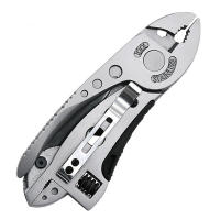 Alicates Multifuncionales 9 en 1 con Llave de Parede Herramientas de Bolsillo para Camping al Aire Libre Herramienta de Bricolaje con Batería Normal - details 0