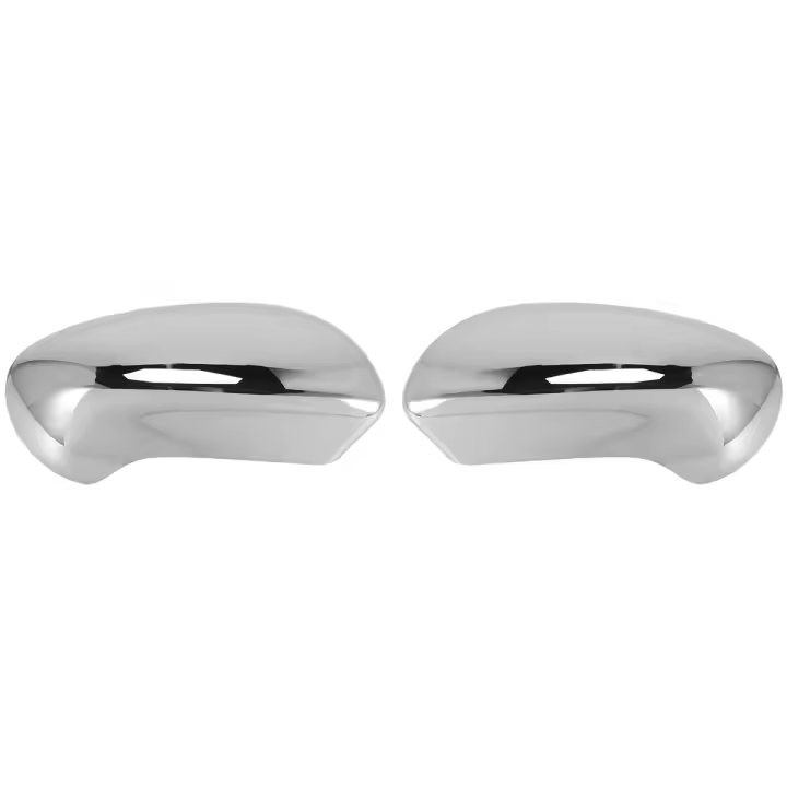 Cubierta de espejo retrovisor lateral para coche, accesorio de Abs, 2 piezas, para Nissan Qashqai J10, 2007, 2008, 2009, 2010, 2011, 2012, 2013 - 1