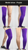 Calentadores de compresión para hombre y mujer, medias largas hasta la rodilla, para baloncesto, fútbol, ciclismo, protección UV, 1 piezas - details 24